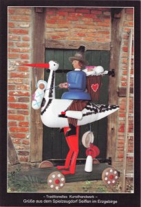 Ansichtskarte Seiffen - Storchenreiter 2007