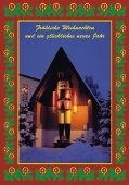 Weihnachtsskarte mit Text 091