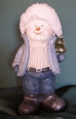 Schneemannjunge mittel