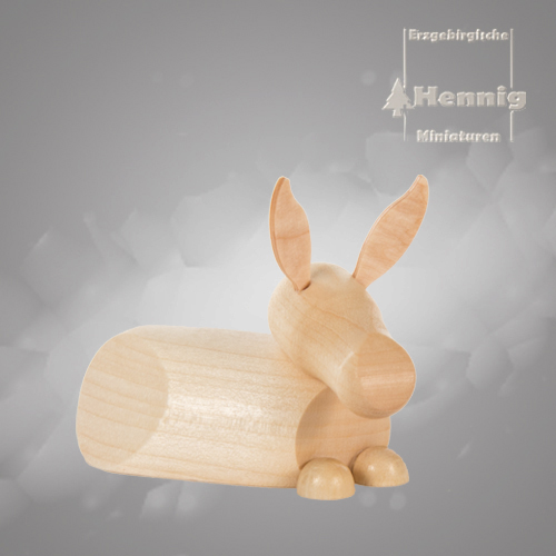 Esel natur modern groß 6,5cm