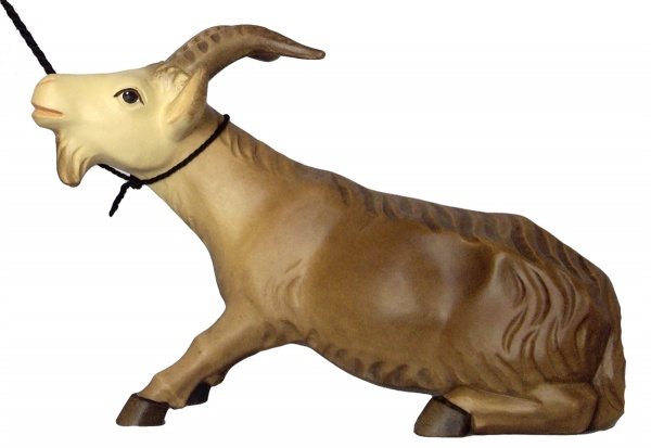 Starköpfige Ziege 9cm color