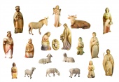 Rudolfkrippe 20tlg. Figuren-Set 09cm color