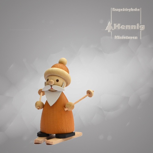 Ruprecht mit Ski natur