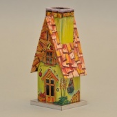 Räucherhütte aus Blech, Waldhaus