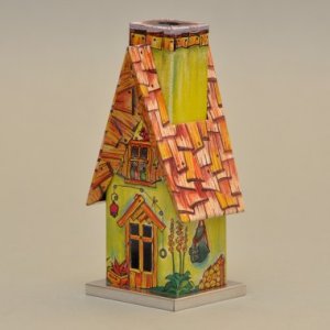 Räucherhütte aus Blech, Waldhaus