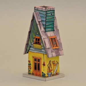 Räucherhütte aus Blech, Gartenhaus