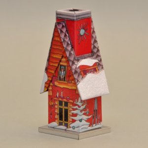 Räucherhütte aus Blech, Lichthaus