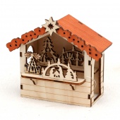 Weihnachtsmarkthütte Schwibbogen