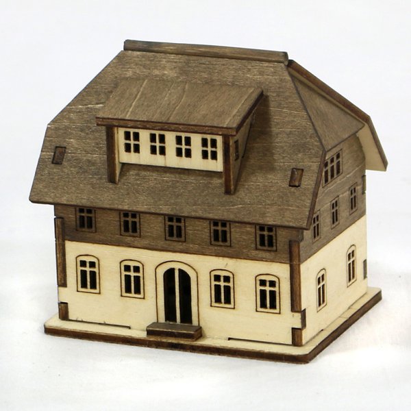 Haus Seiffen A 8cm natur