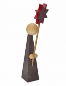 Kurrendefigur mit Stern 11cm