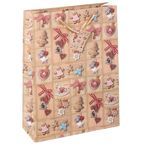 Lacktasche Lebkuchen mittel