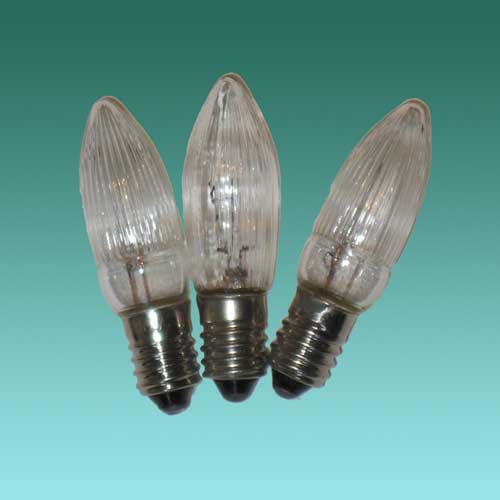 Ersatzbirne für Schwibbögen 12V/3W 3er Set