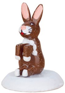 Winter - Hase sitzend 3cm
