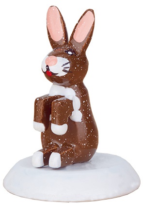 Winter - Hase sitzend 3cm