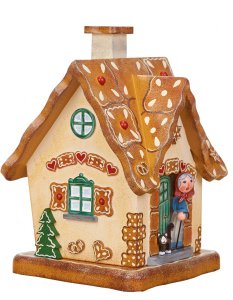 Räucherhaus - Knusperhäuschen 17cm