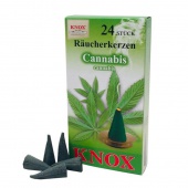 Räucherkerzen Knox, Cannabis