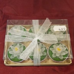 Teelichter, Seerose 6er