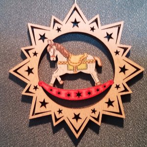 Baumbehang - Reiterlein 8cm
