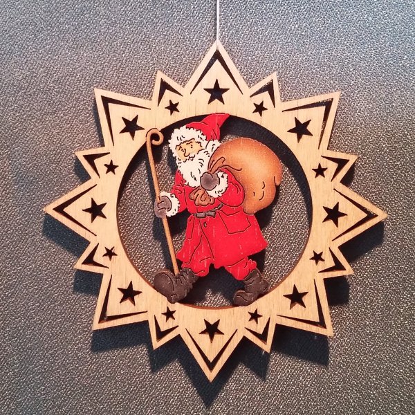 Baumbehang - Weihnachtsmann 8cm