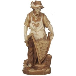 Holzsammler gebeizt 10cm