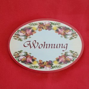 Türschild - Wohnung