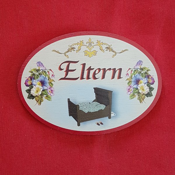 Türschild - Eltern
