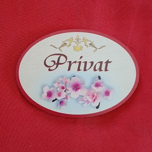 Türschild - Privat