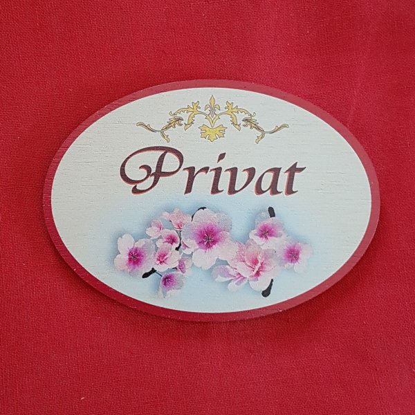 Türschild - Privat