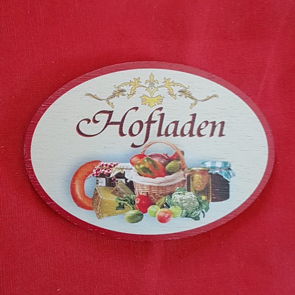Türschild - Hofladen