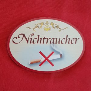 Türschild - Nichtraucher