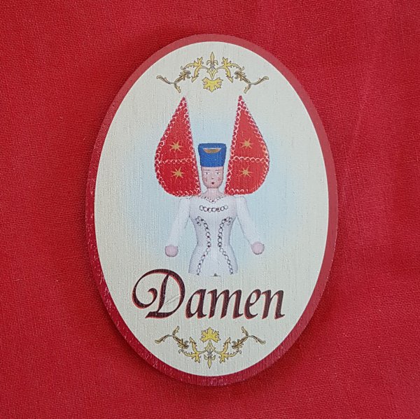 Türschild - Damen