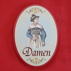 Türschild - Damen
