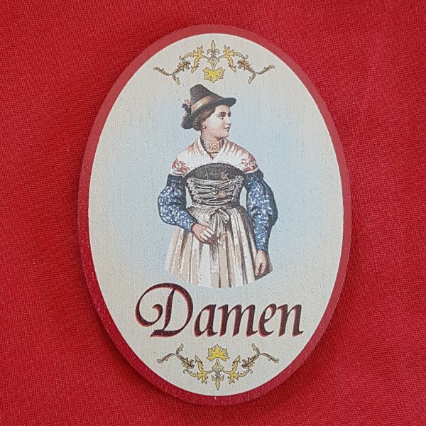 Türschild - Damen
