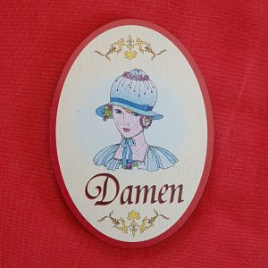 Türschild - Damen