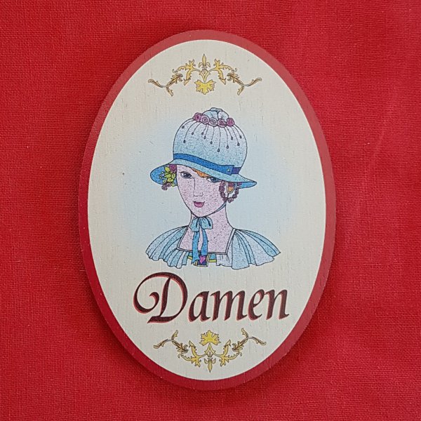 Türschild - Damen