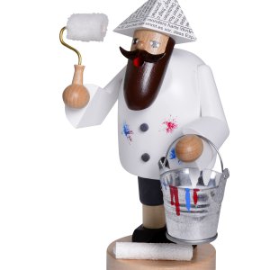 Räuchermann, Maler 19cm