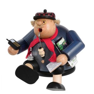 Kantenhocker ″rüstiger Rentner″