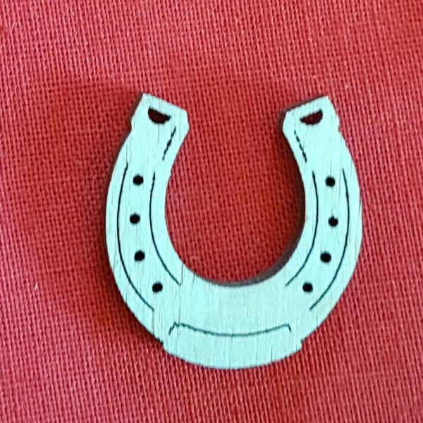 Deko - Klöppeleinhänger Hufeisen