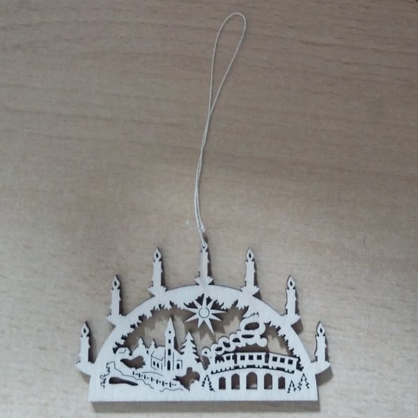 Baumbehang - Schwibbogen Eisenbahn, Souvenir