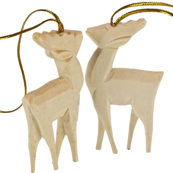 Baumbehang - Linde Rentier 8cm