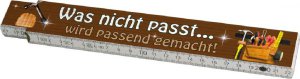 Zollstock - Was nicht passt...