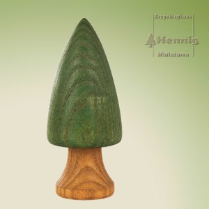 Baum modern grün mit Stamm 9cm