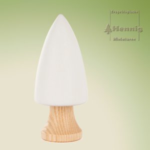 Baum modern weiss mit Stamm 9cm