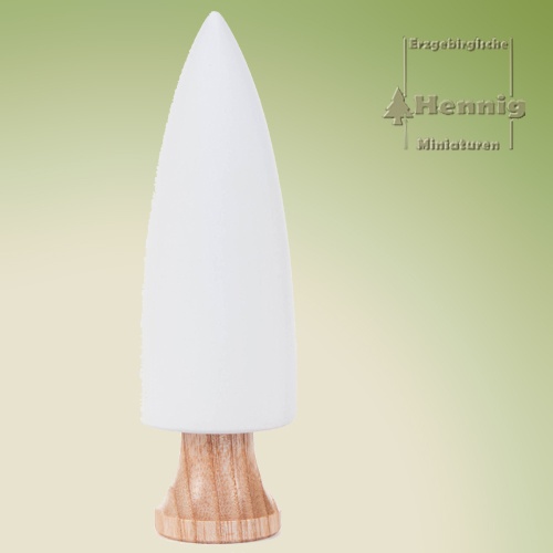 Baum modern weiss mit Stamm 12cm