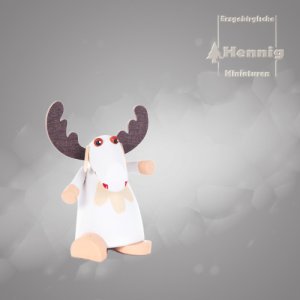 Elch albino 7cm