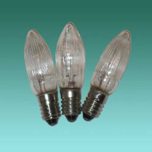 Ersatzbirne für Schwibbögen 48V/3W 3er Set