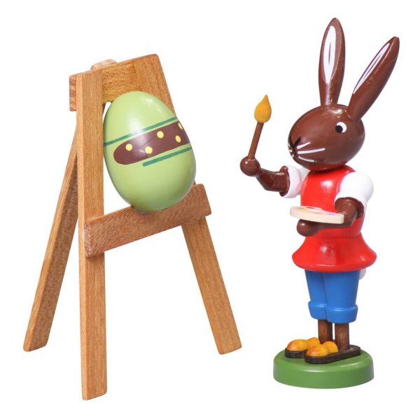 Hase mit Staffelei 9cm