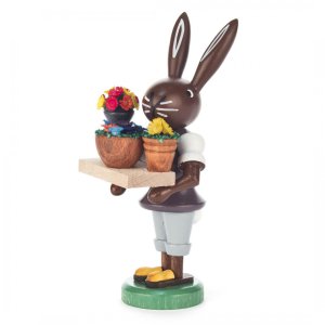 Hase - Blumenhändler 9cm