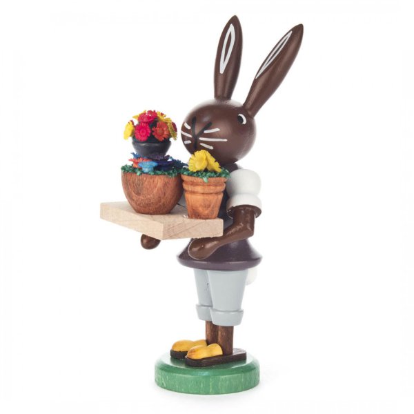 Hase - Blumenhändler 9cm