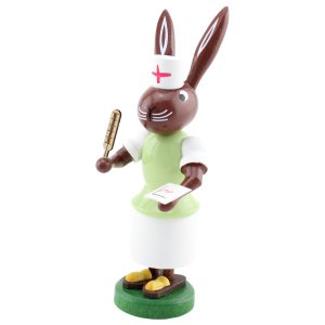 Häsin - Krankenschwester 9cm